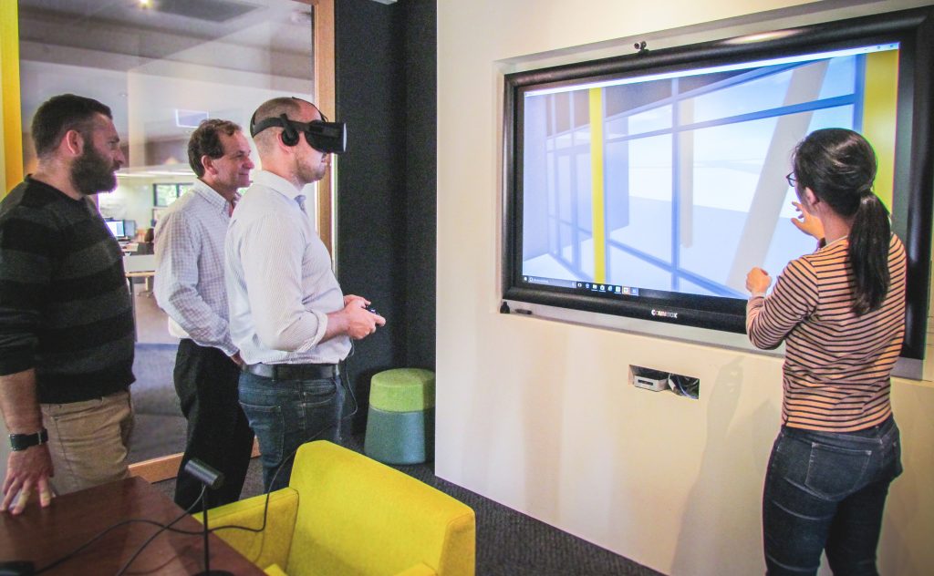 Virtual Reality immersive design experiencing the unbuilt Smith